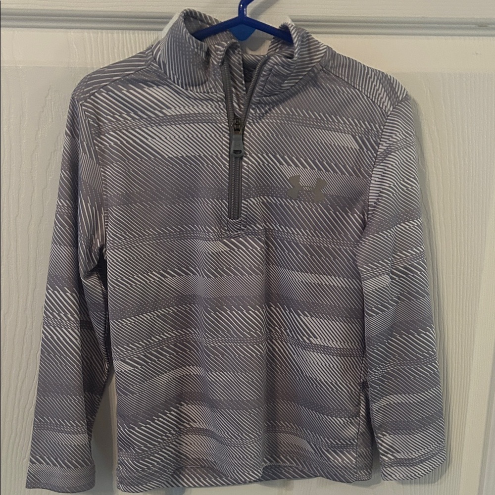 Under Armour Gray Quarter-Zip Pullover